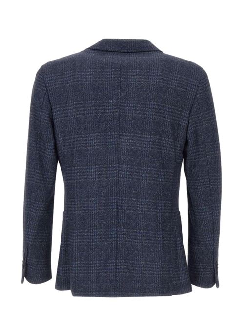 Giacca a quadri blu MANUEL RITZ | 3932G2900MC 253763.89